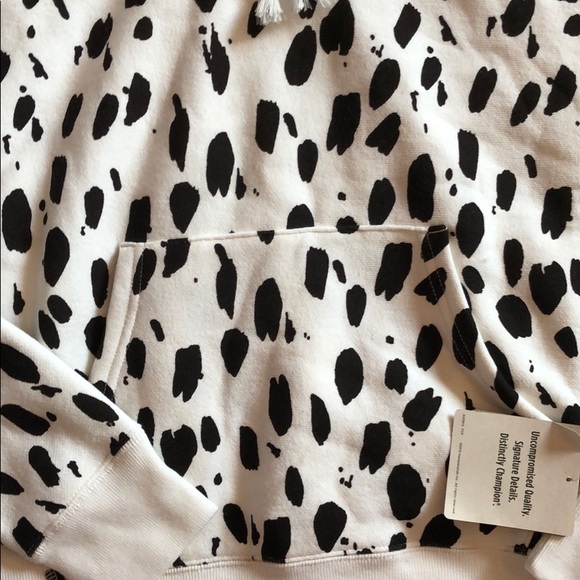 NWT Champion x UO Animal Print Pullover Hoodie - Picture 4 of 8